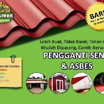Toko Besi & Bangunan Tanjungsari Sumedang Atap Go Green