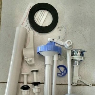 Toko Besi & Bangunan Tanjungsari Sumedang Aksesoris kloset duduk, tombol pencet, pelampung dll